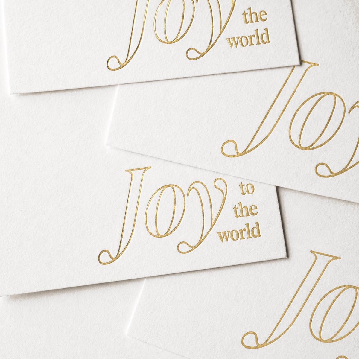 Joy to the World note cards